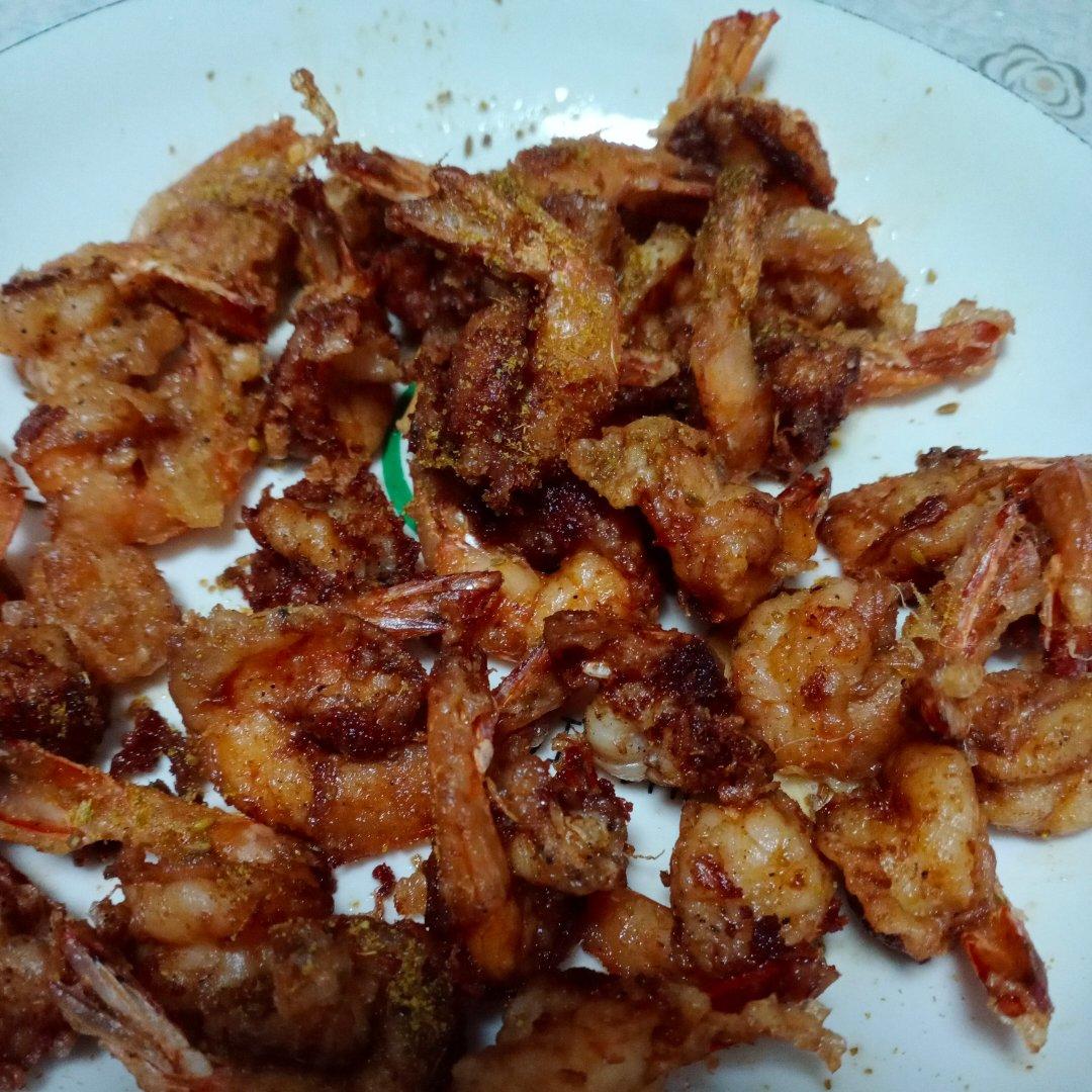 绝对不能错过！好吃到舔盘的椒盐大虾🦐