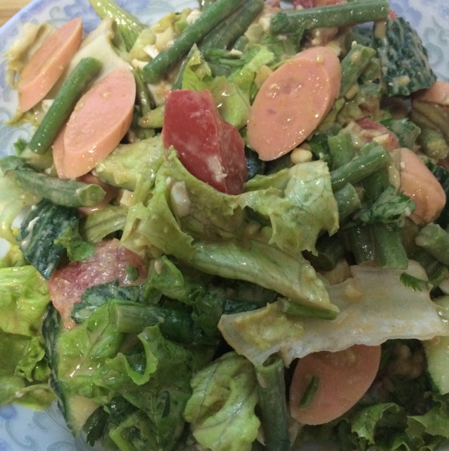 麻汁豆角