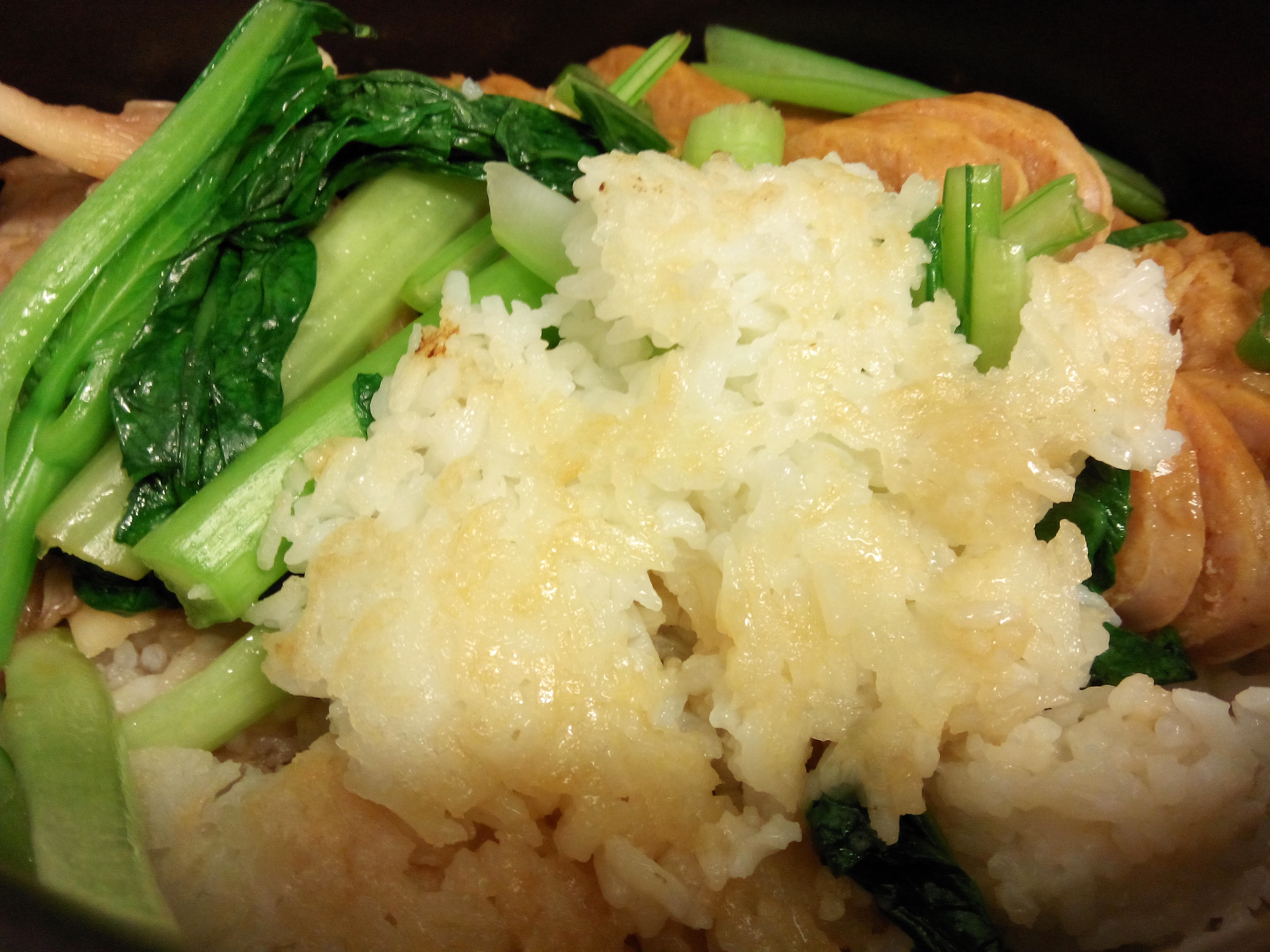 香肠煲仔饭