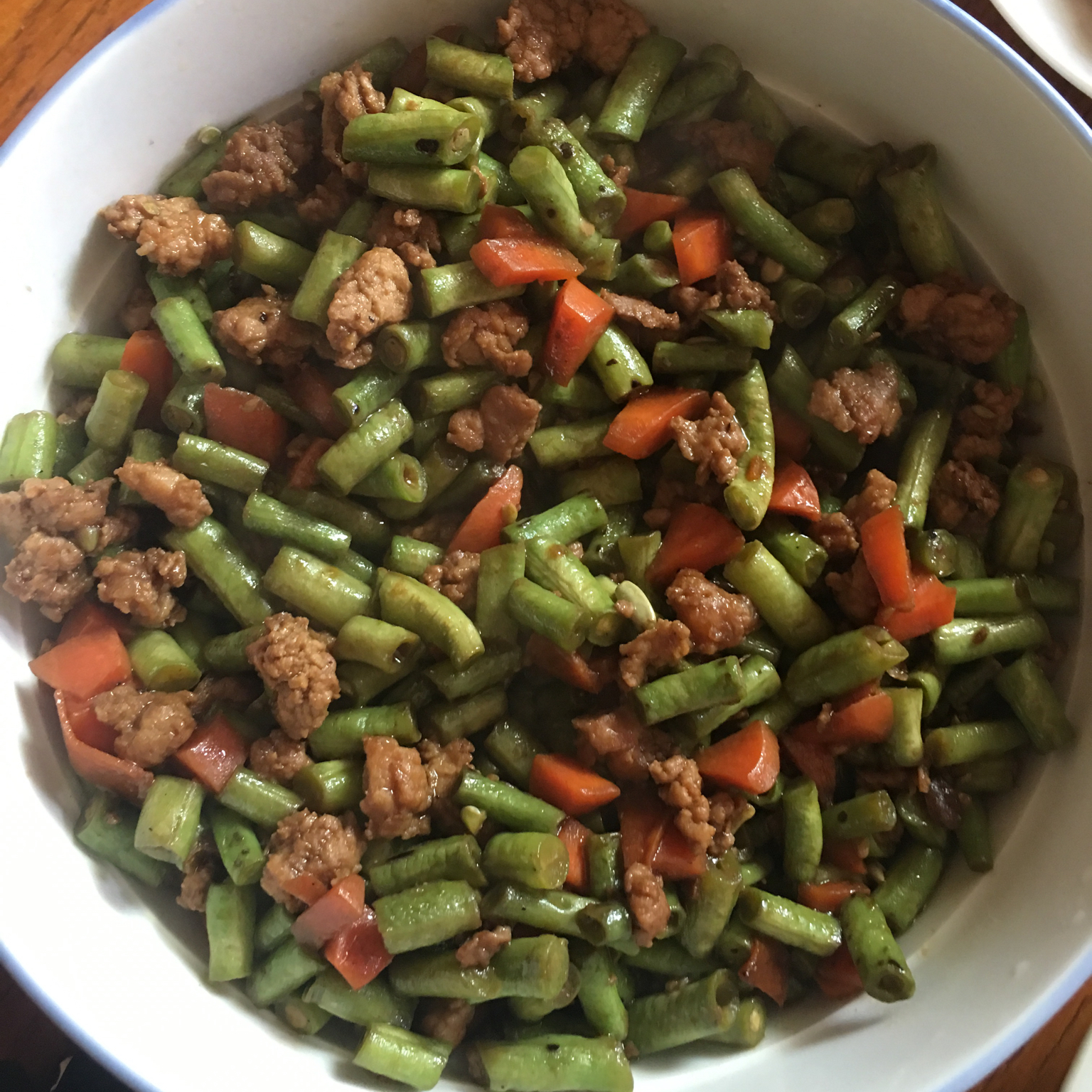 肉末四季豆