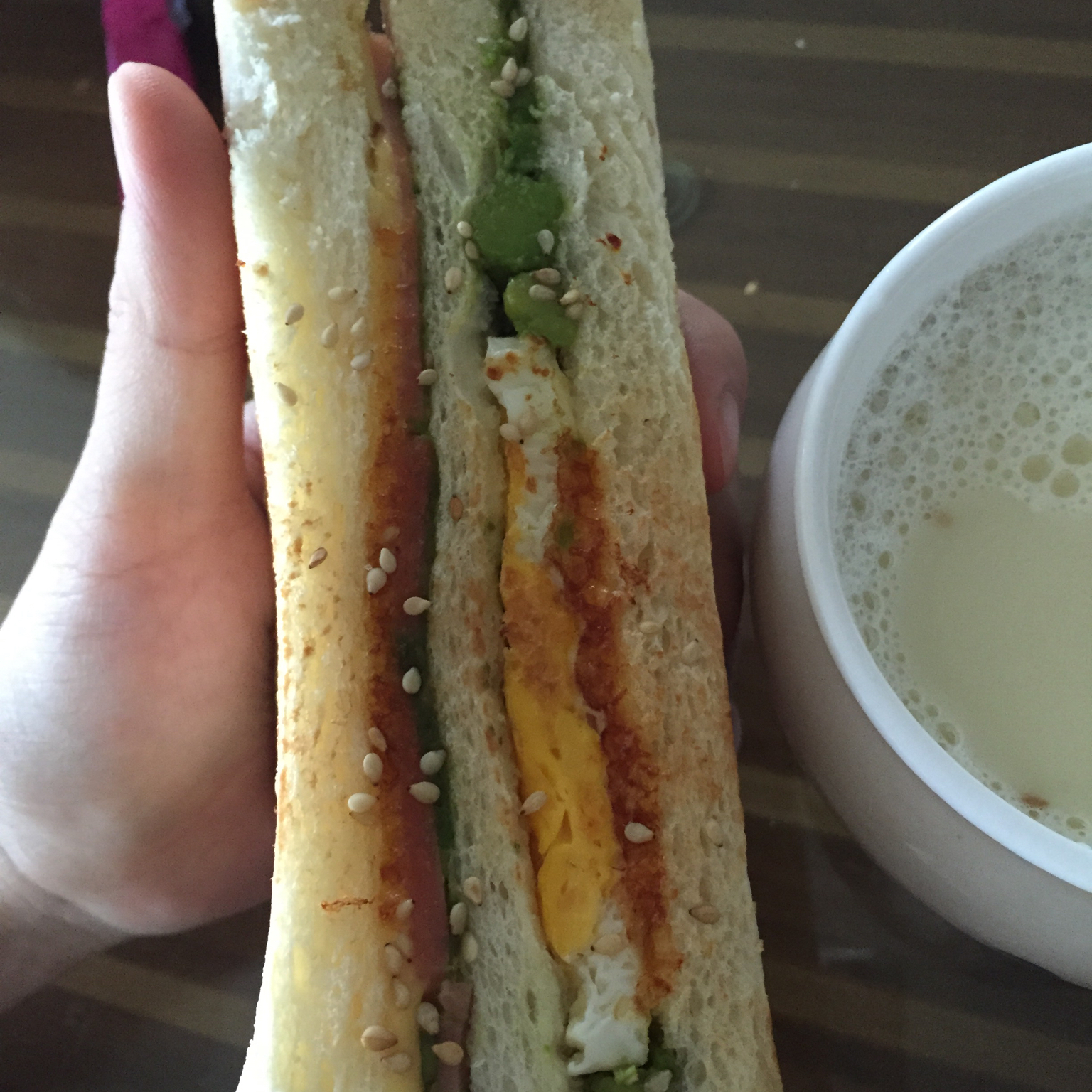 牛油果早餐三明治 Avocado Breakfast Toasted Sandwich