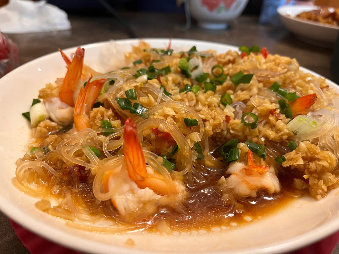 蒜蓉粉丝蒸虾
