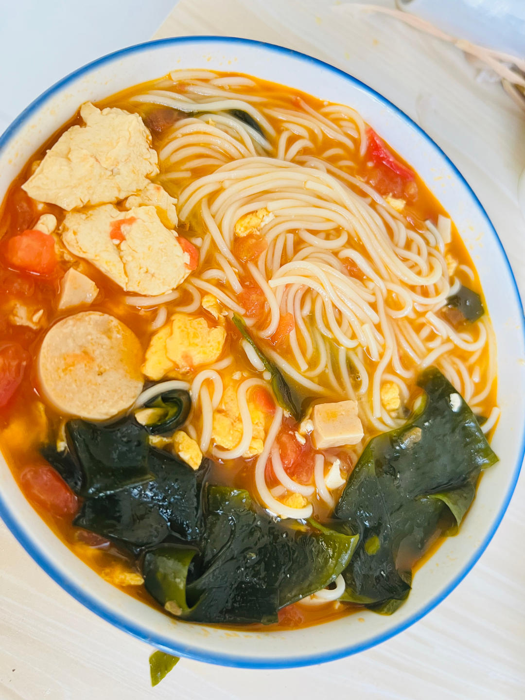 🙊吃过就忘不了的营养美味番茄鸡蛋面