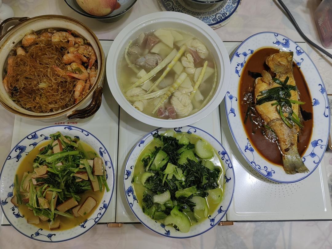 月华似练的晚餐～人间烟火气