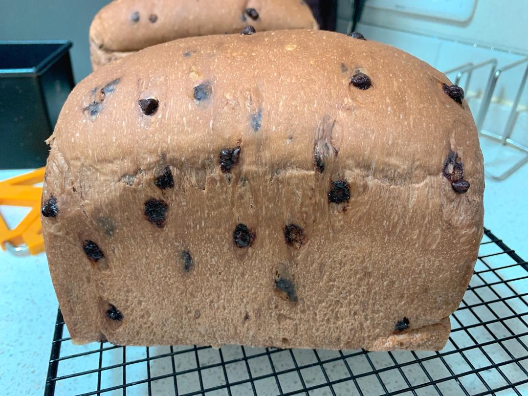 双重巧克力皇后吐司｜绵软醇香快速整形