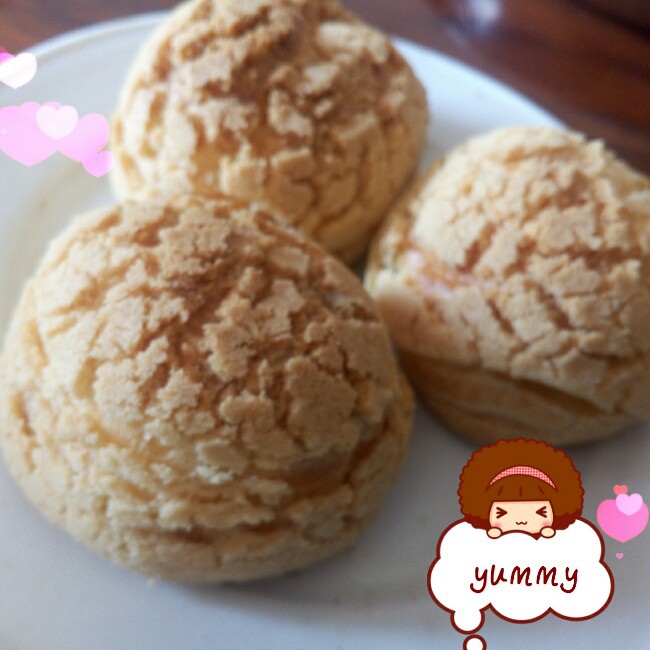 十分美味的酥皮泡芙
