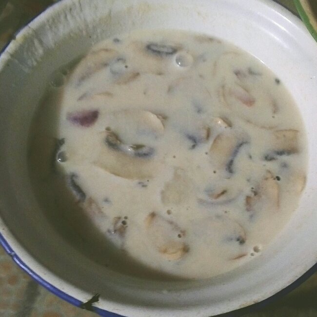 奶油蘑菇汤