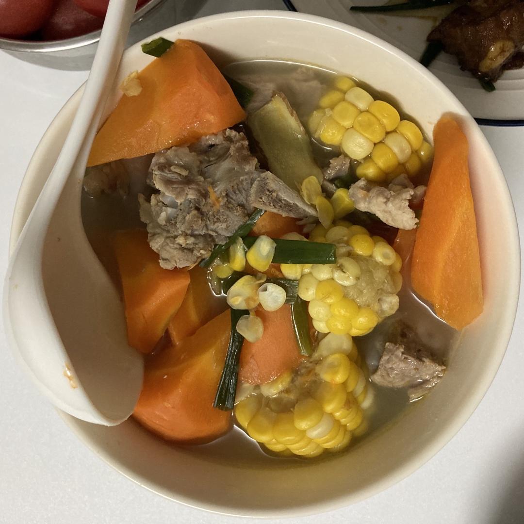玉米排骨汤