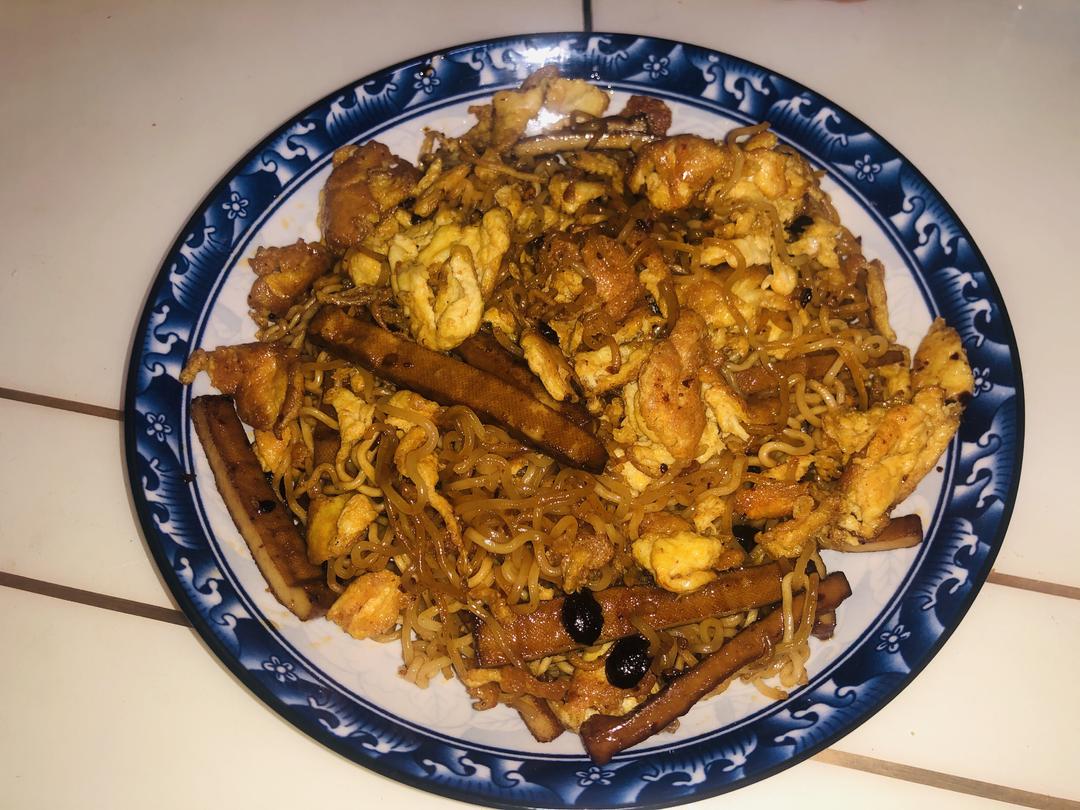 【炒方便面】不想吃泡面怎么办？这样做！