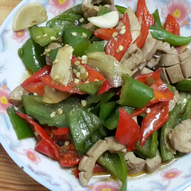 爆炒腰花