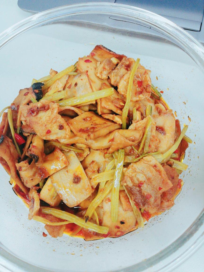干锅杏鲍菇