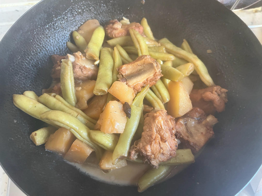 芸豆土豆炖排骨