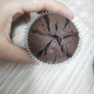 可可粉做的巧克力小蛋糕的做法 步骤3