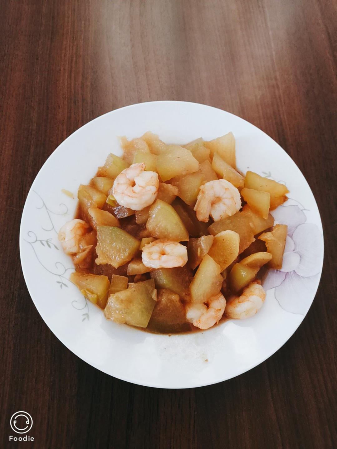 虾仁烧冬瓜「低脂又下饭」
