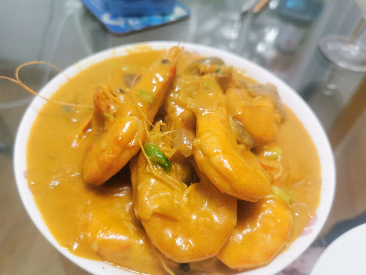 小美 蒜蓉咖喱虾