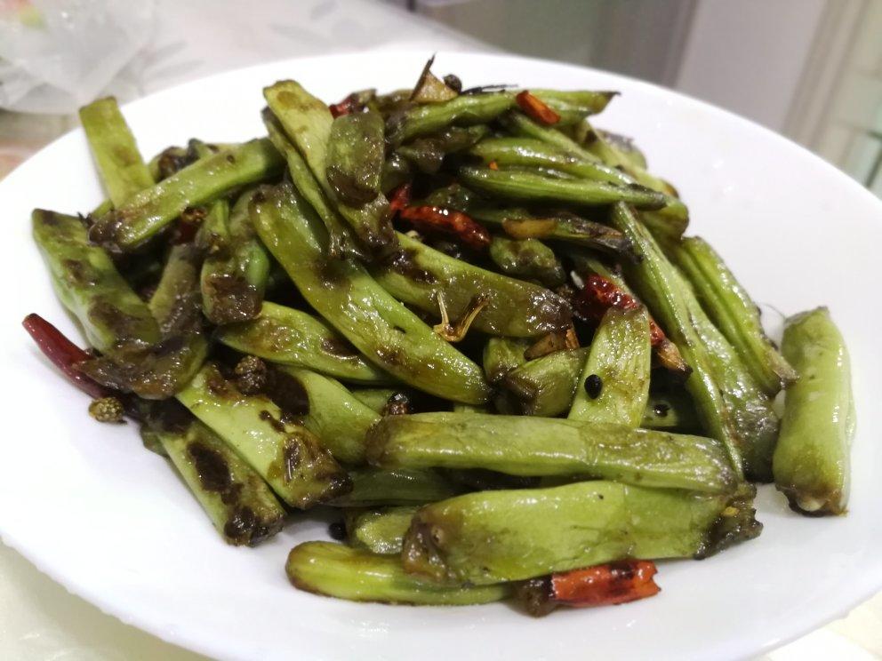 干煸四季豆（少油版）