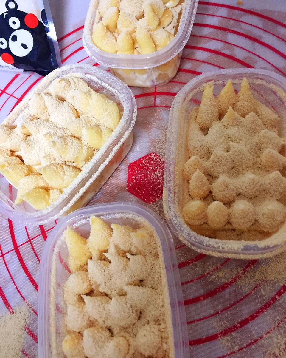 日式豆乳盒子蛋糕