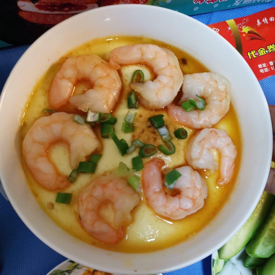 虾仁鸡蛋羹