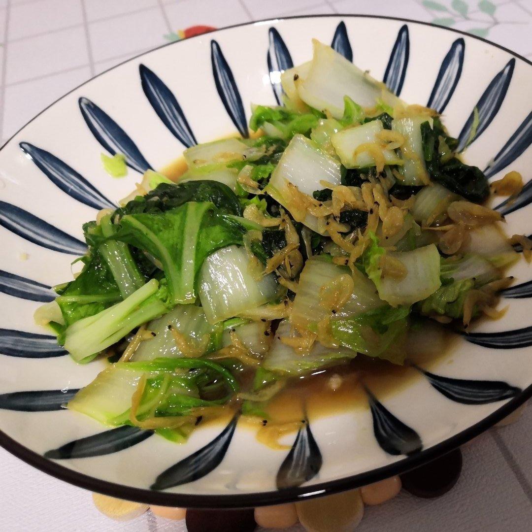鲜美营养的 虾米🦐杭白菜