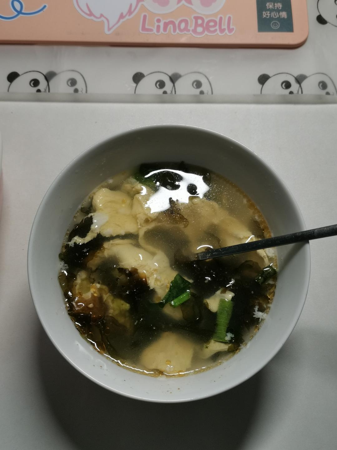 最鲜美好喝的「紫菜蛋花汤」