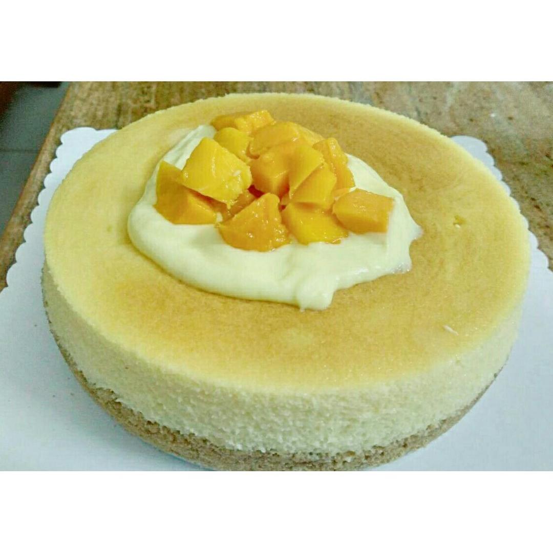 《Tinrry下午茶》教你做椰香芝士蛋糕（6寸配方）