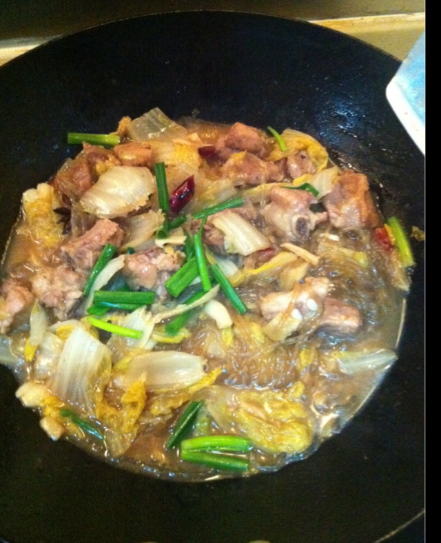 白菜炖粉条