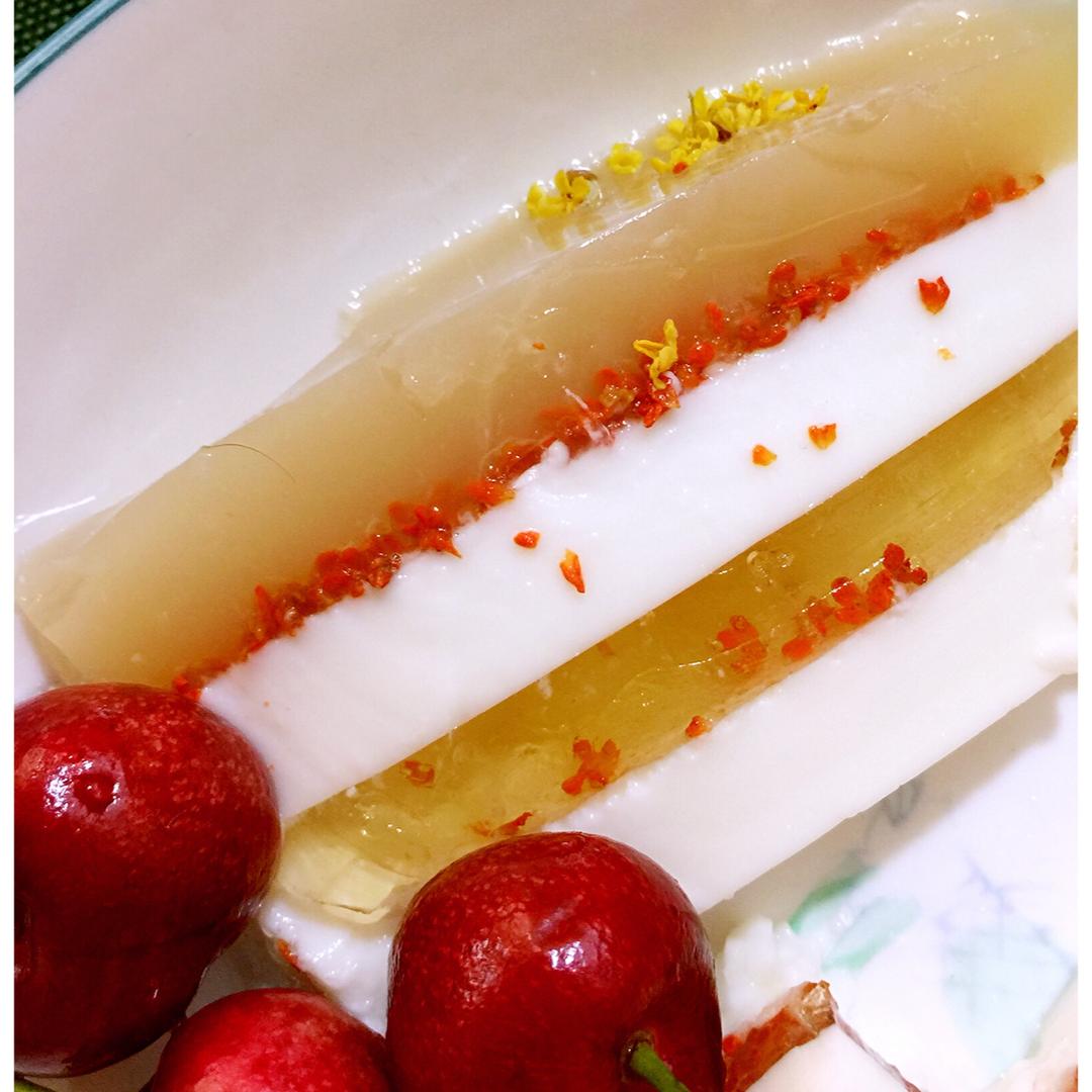 “会动的”椰汁桂花糕