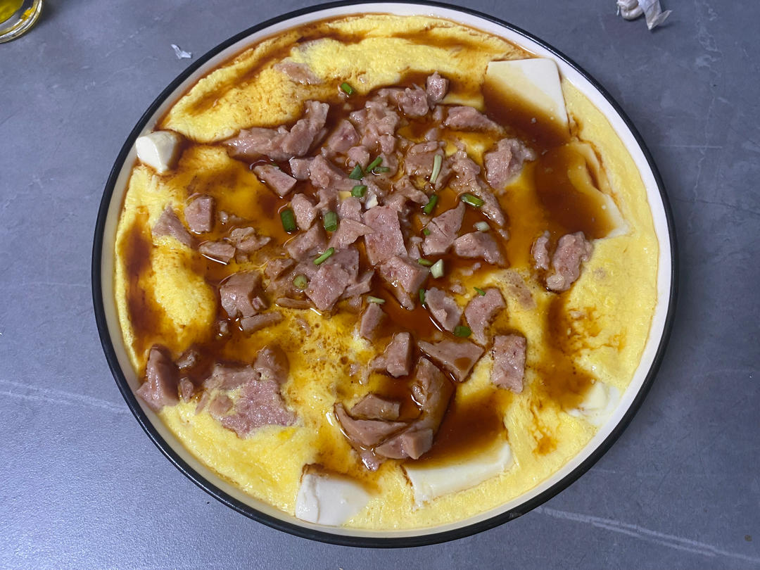鸡蛋蒸豆腐