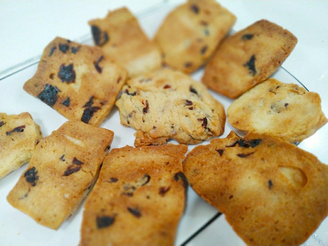 蔓越莓饼干的做法（烤箱做饼干）