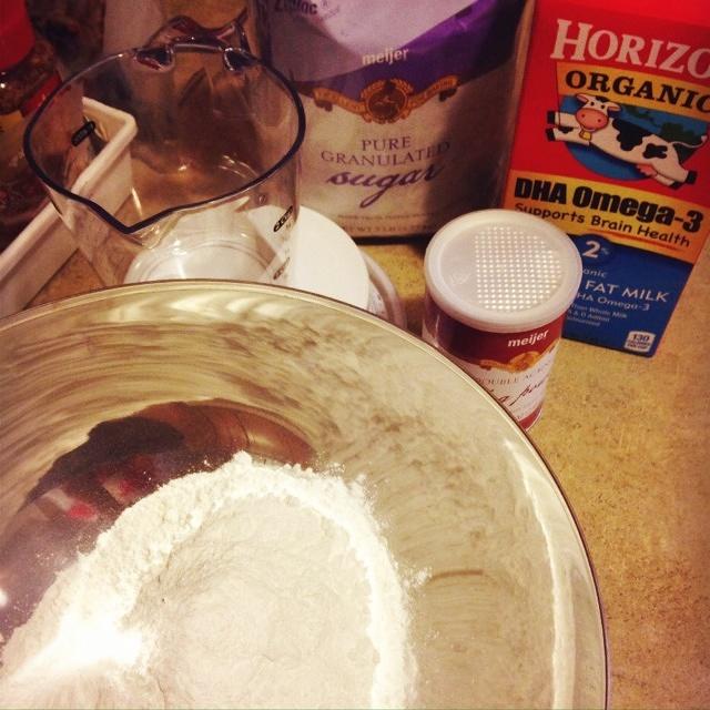 纯奶手撕吐司的做法 步骤1