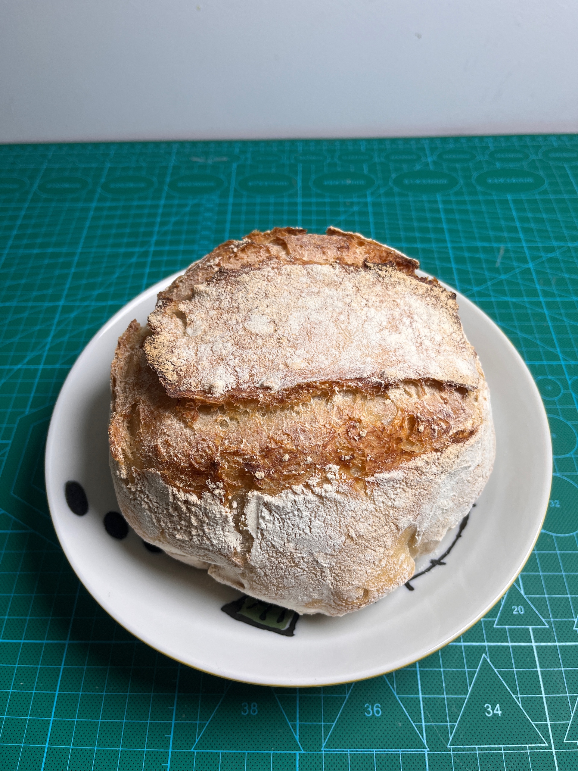 解封大面包（不用手揉面）的做法