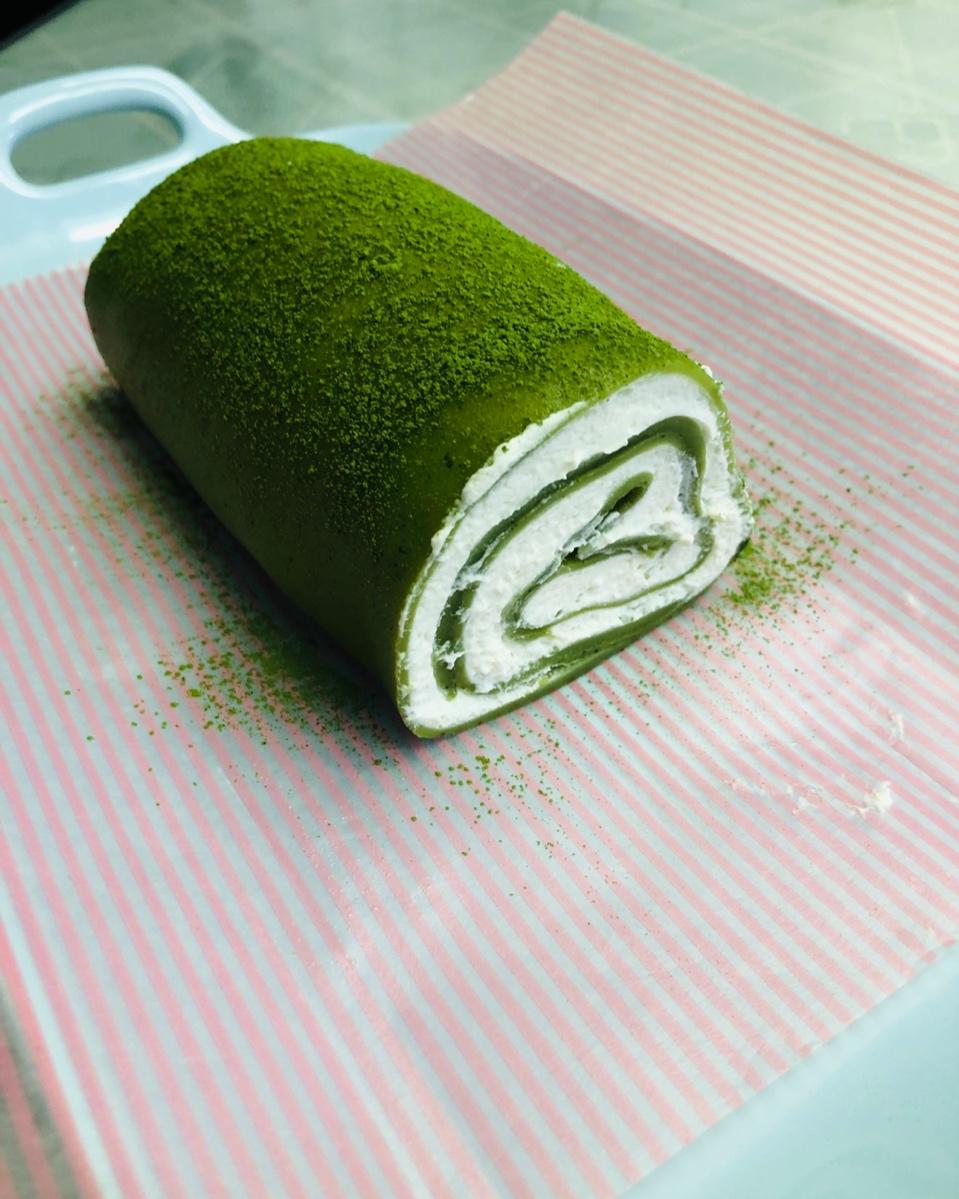 【抹茶毛巾卷】