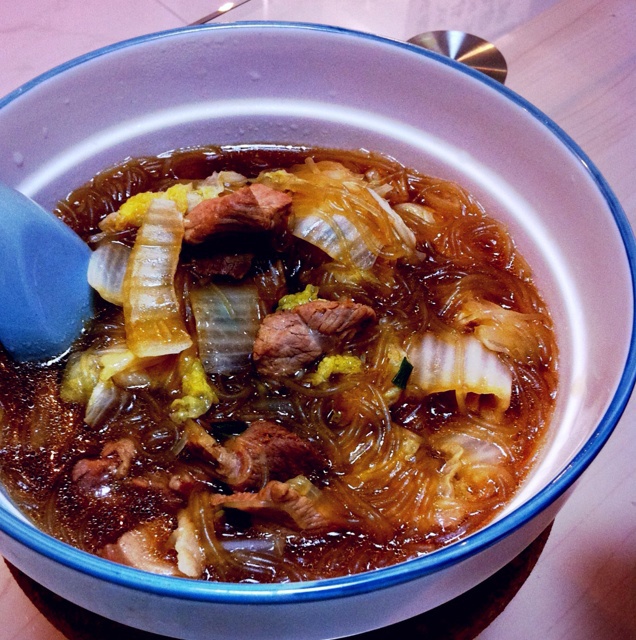 猪肉白菜炖粉条