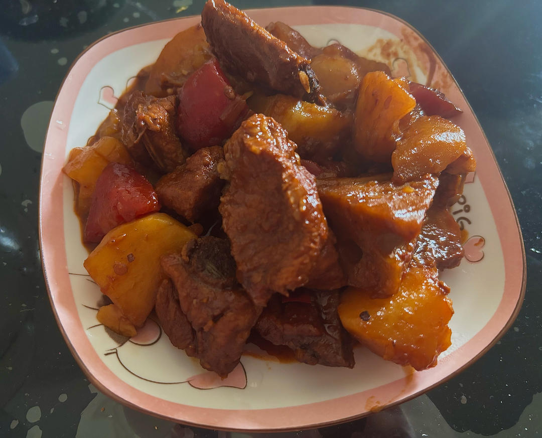 排骨燜土豆