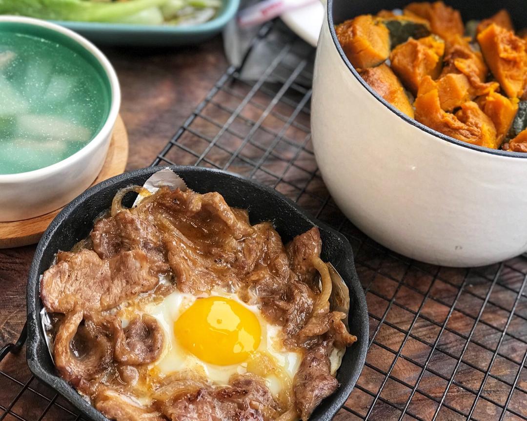 懒人版一一窝蛋牛肉的做法