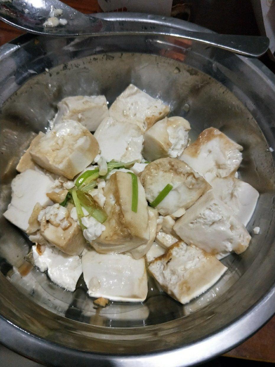 小葱香煎豆腐