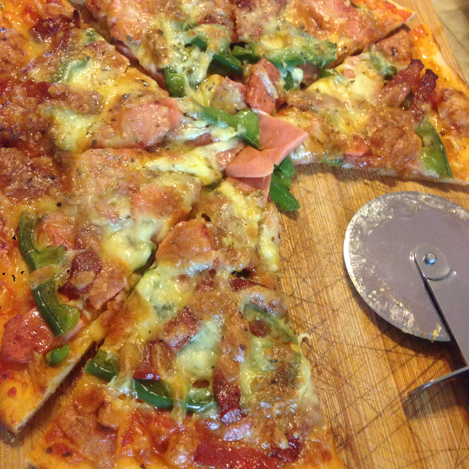 薄底Pizza，亲爱的