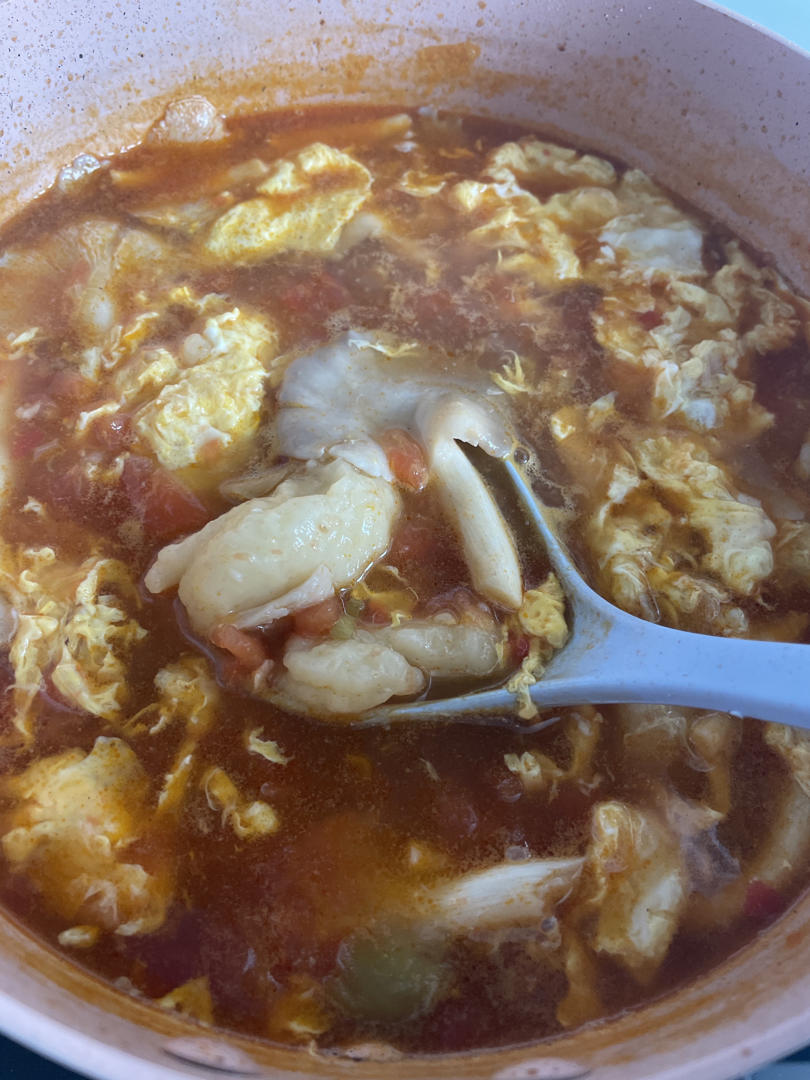 凉了也不会坨在一起的疙瘩汤