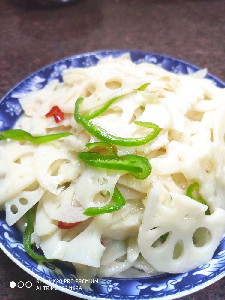 清炒脆藕