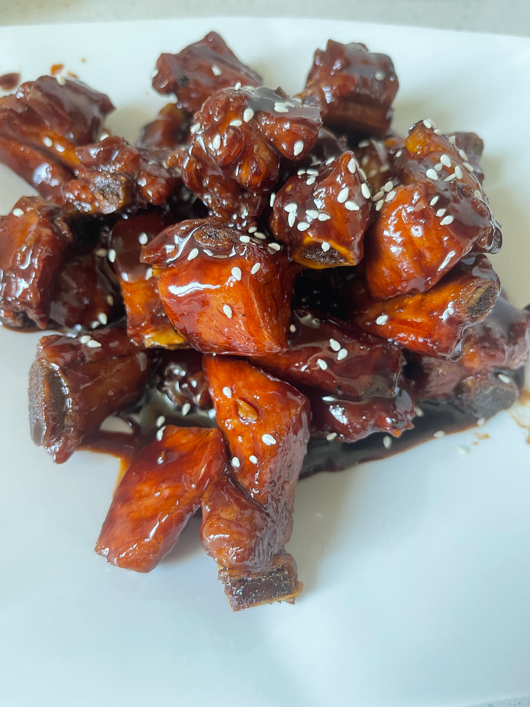 糖醋排骨（试验多次的最佳口感）