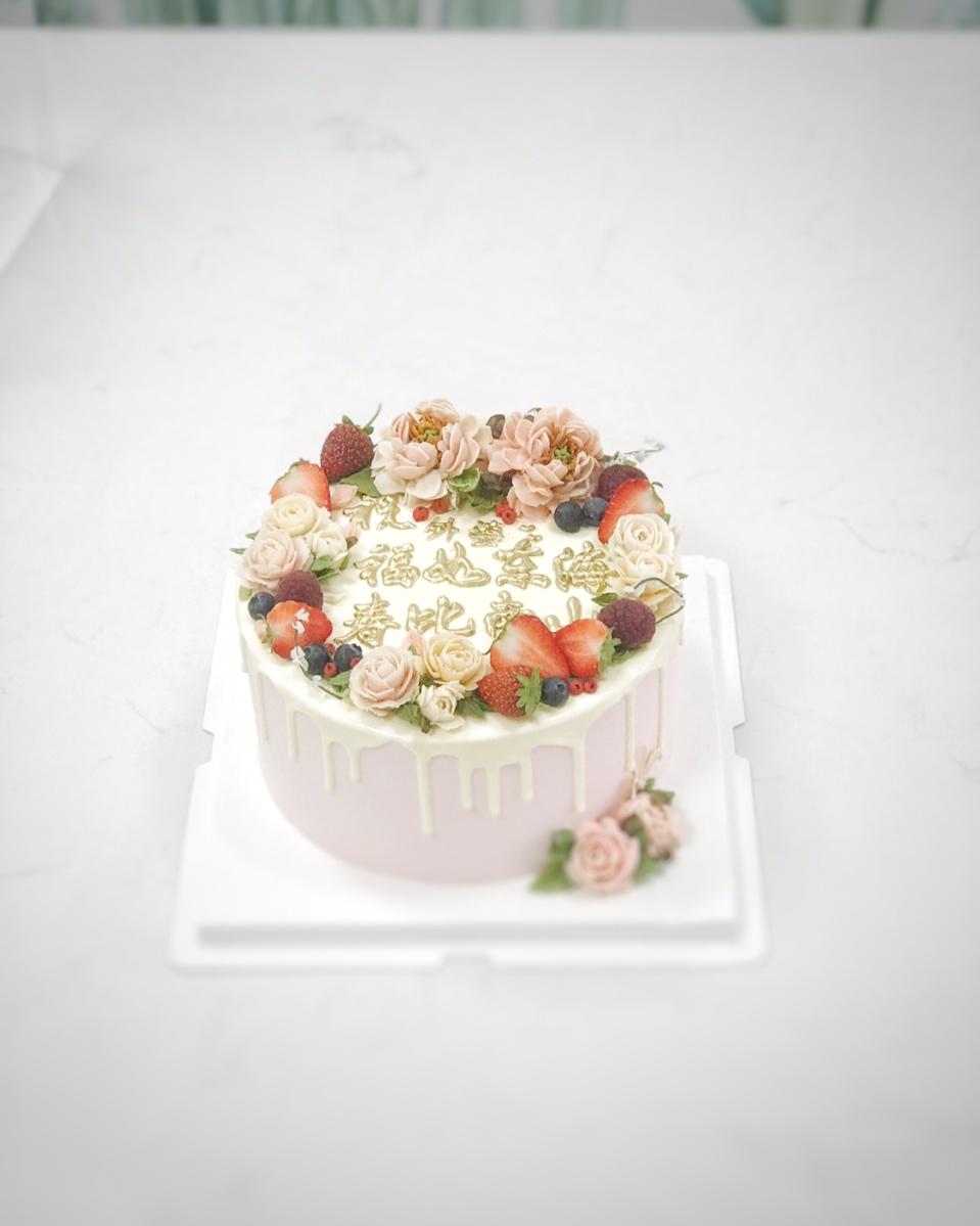 蛋糕的做法（8寸戚风蛋糕）