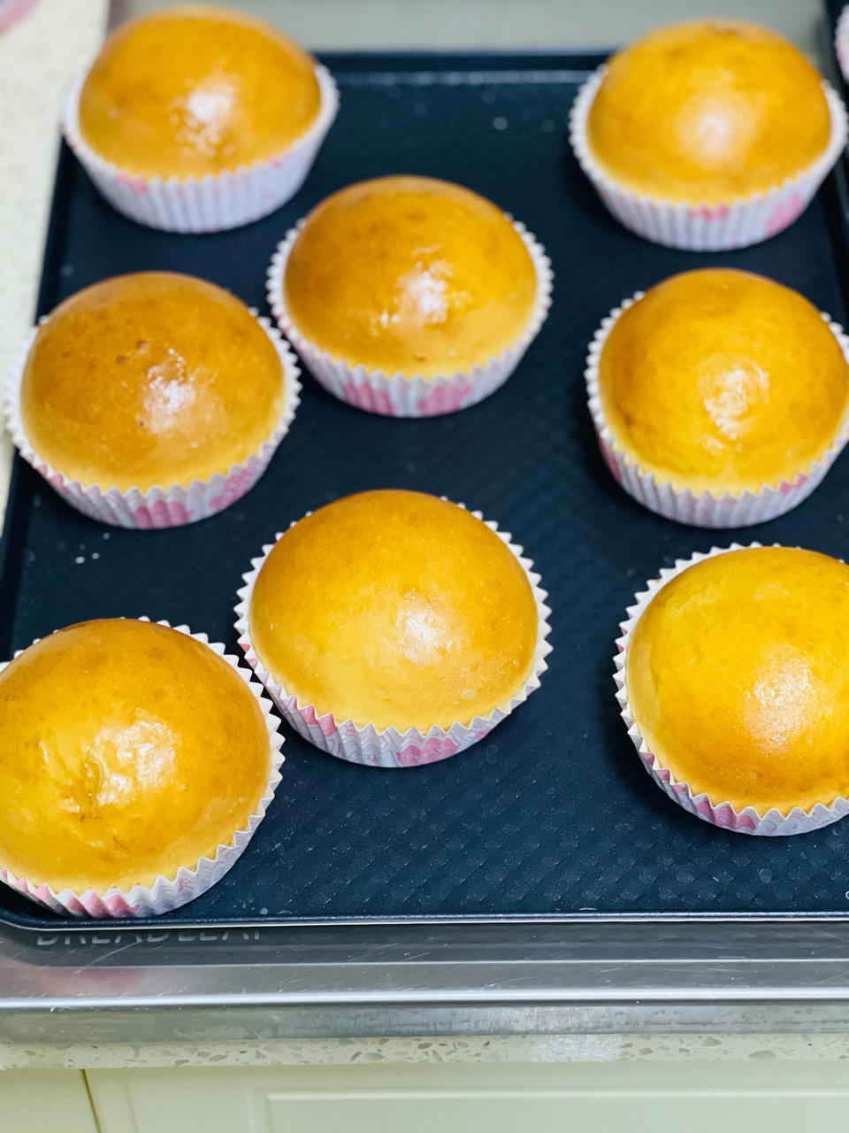 酸奶红豆小面包