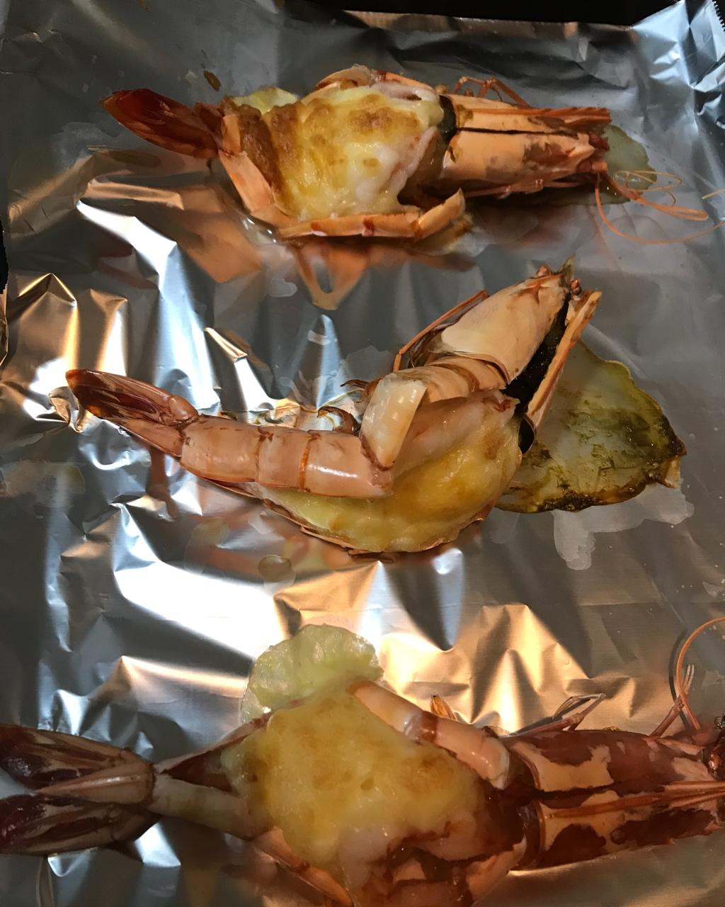芝士沙拉酱焗大虾