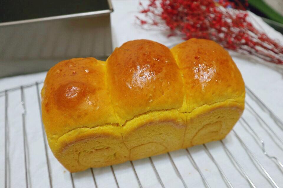 南瓜炼奶吐司