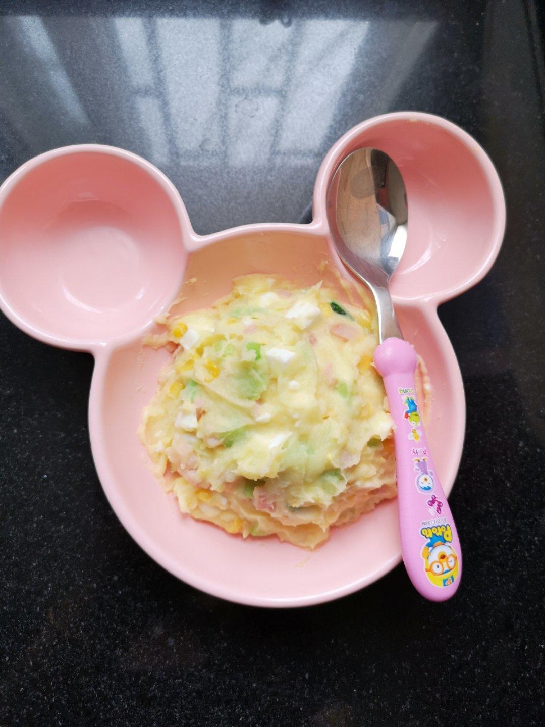 用料很足の土豆泥沙拉