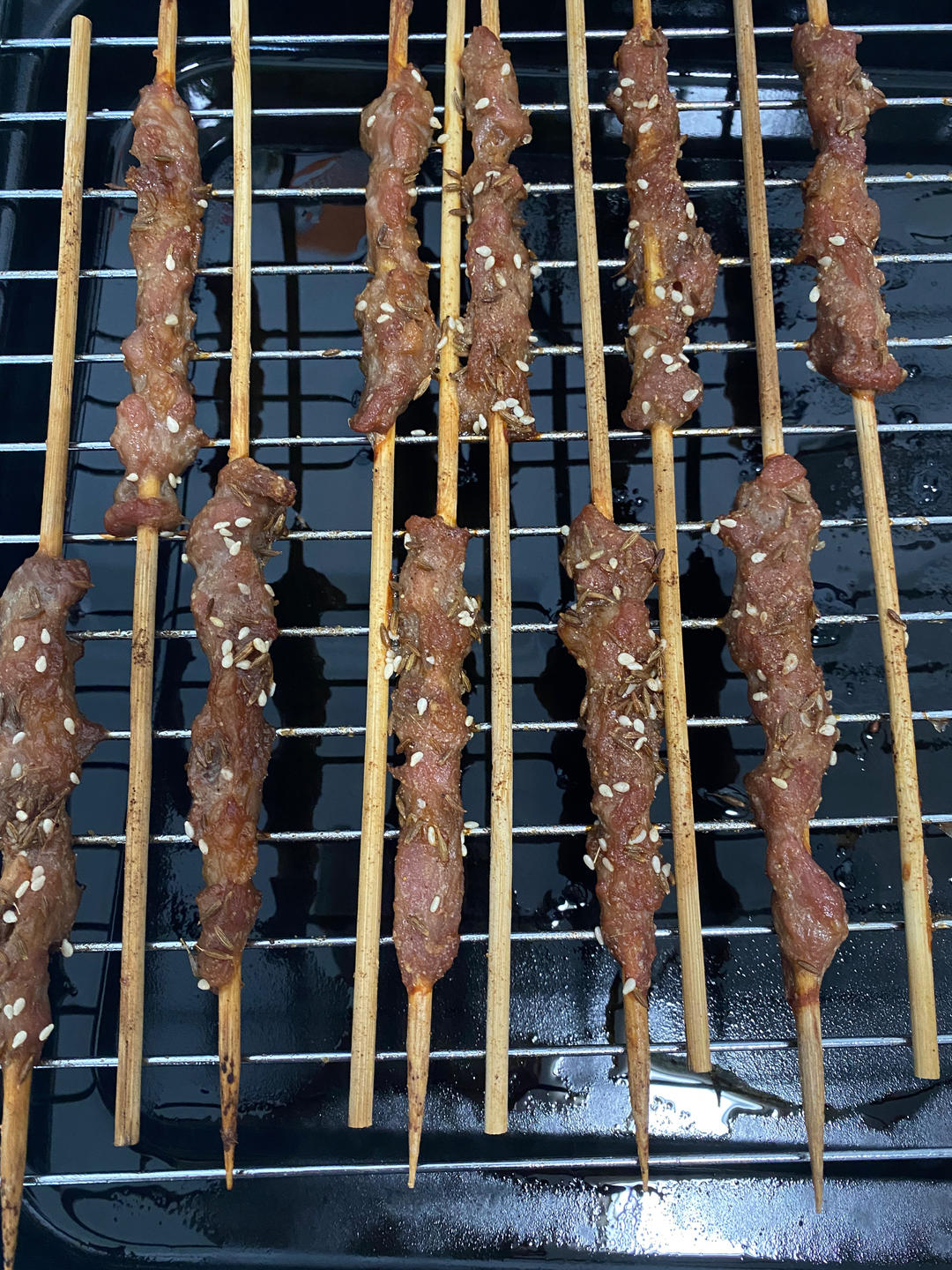 烤羊肉串
（烤箱版）