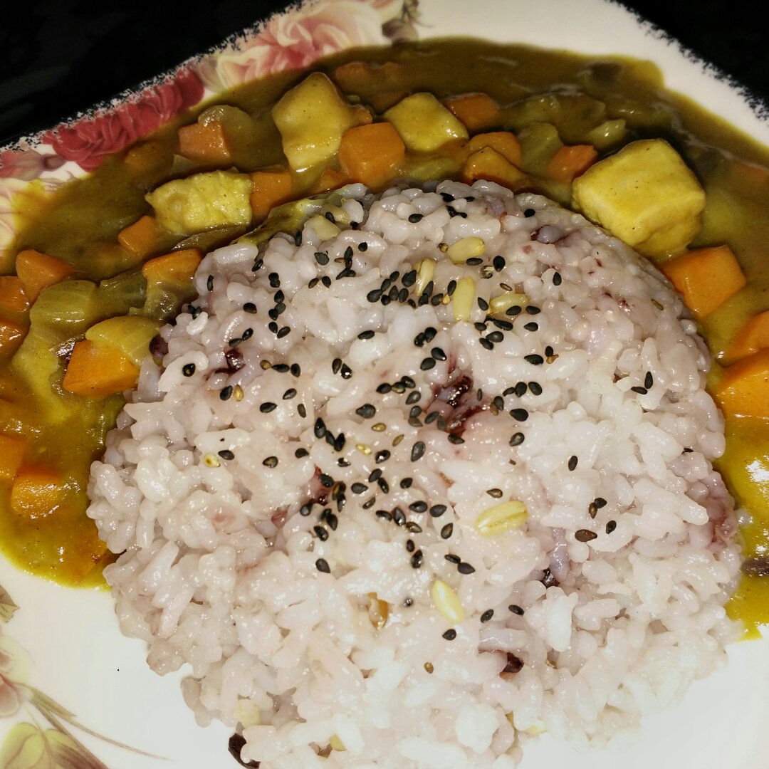 咖喱鸡饭