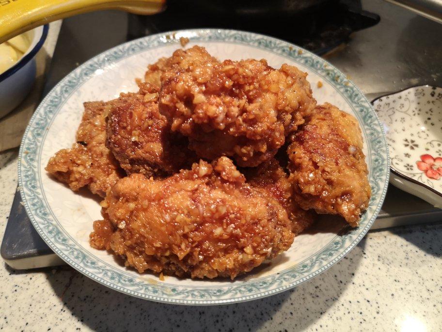 韩国人爱吃的蜂蜜黄油炸鸡翅 Honey butter chicken wings