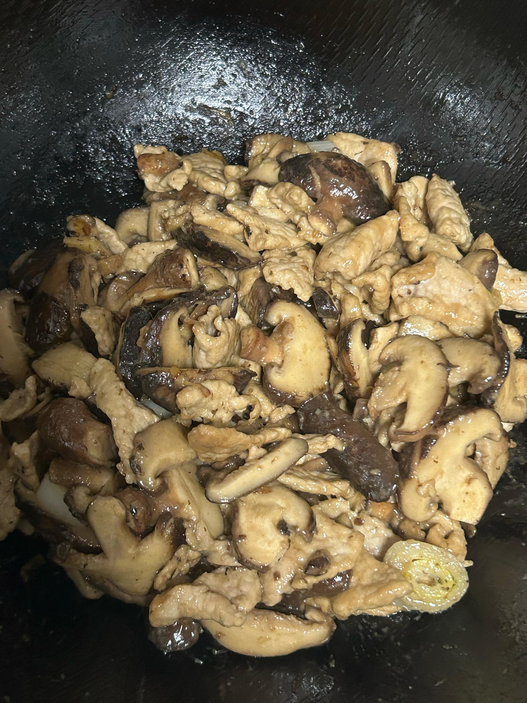 香菇炒肉