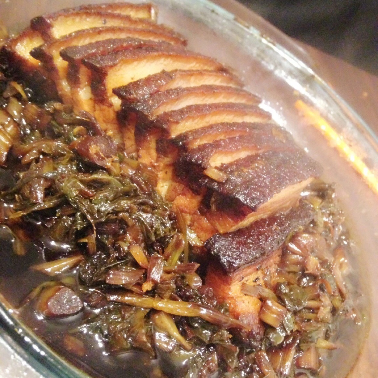 茶树菇梅菜扣肉